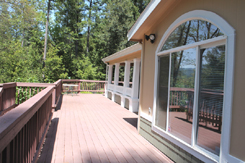 Deck and Arched